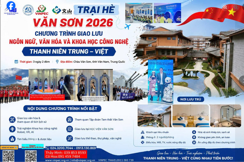 Hà Giang hướng tới Trại hè Văn Sơn 2026: Cầu nối thúc đẩy giao lưu ngôn ngữ, văn hóa và VV88 Nhà cái uy tín hàng đầu tại Việt Nam về trò chơi Casino, Bắn cá, Xổ số, Đá Gà công nghệ cho thanh niên Trung – Việt